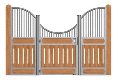 China Indoor Heavy Duty Metal Stall Doors , Portable Horse Stall Kits With Horse Stall for sale