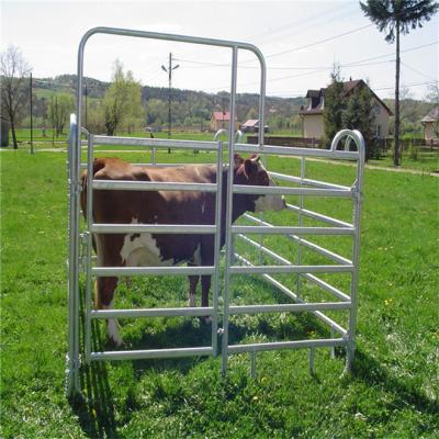 China Portable Sheep Panels / Steel Cattle Fence Panels Round Pen Fence Corral Panels for sale