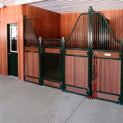 China 10 Horse Stall Fronts Equine Barn Plans Products Feeding House Partitions for sale
