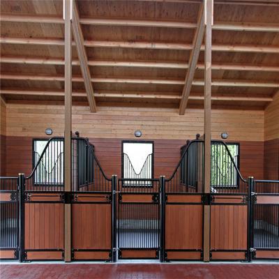 China Horse Stall Bamboo material Stable Customized by Jinghua steel company for sale