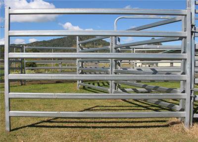 China Custom Size Livestock Portable Cattle Fence Panels Square / Round / Oval Shape for sale