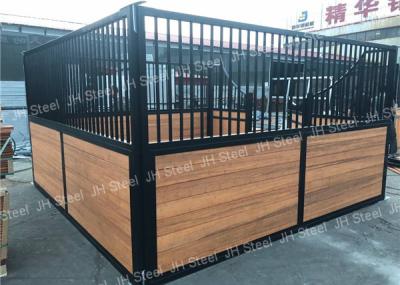 China Powder Coated Horse Stall Panels , Portable Stall Doors For Horse Barns for sale