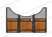 China Powder Coated Pine Solid Board 3.6m Horse Stall Front for sale