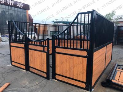 China Bamboo Pine Infill Premade Horse Stable Panels for sale