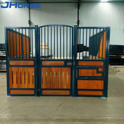 China Europe Style Wooden 10ft Horse Stable Door Horse Stall Building Material for sale