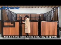 Exterior Q235 Steel Frame Horse Stall Fronts 10ft 12ft 14ft