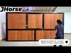 Customizable  Split Door Swing Horse Stall Fronts Panel Steel Q235B Material