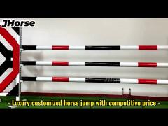 Horse Products Sturdy Show Jumps Equipment For Jumping Show Obstacle