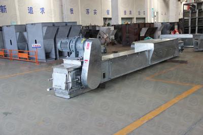 China 2.2kw Flat Bottom Double Layer Grain Chain 100TPH Conveyor Belt Scraper Material for sale