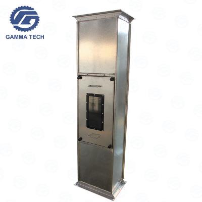China 0.75kw 15tph Vertical Material Handling Elevators Grain Stainless Steel Bucket Elevator for sale
