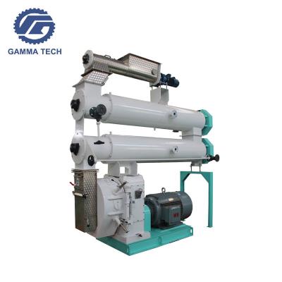 China CE Ring Die Type Biomass Pellet Mill Machine For Wood Sawdust en venta