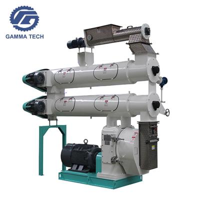 China 3 To 5T/H Fish Feed Floating Pellet Making Machine 350mm Ring Die Pellet Mill for sale