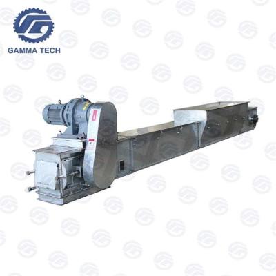 China 2mm Carbon Steel Scraper Grain Chain Conveyor For Material Transportation for sale