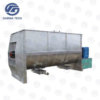 China SLHY SS304 Animal Feed Grinder And Mixer Ribbon Blender Machine for sale