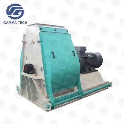China 20tph 90KW Feed Hammer Mill Drop Shaped SS Grinder For Chicken Feed for sale