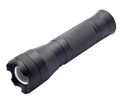 China 400lm LED Flashlight 4hrs Running Time 164g 4.4x14.1(15.8)Cm IPX5 Zoom Adjustable for sale