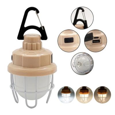 China Rechargeable 2 In 1 LED Camping Lantern 7.4x7.4x14.3cm Small LED Lantern ABS PS Plastic for sale