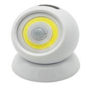 China 7.5x7.5x7.8cm PIR LED Motion Under Cabinet Lighting 360 deg Free Rotating for sale