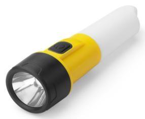 China ABS 100g plástico 1W da lanterna elétrica 5.5x19cm do diodo emissor de luz da aventura à venda
