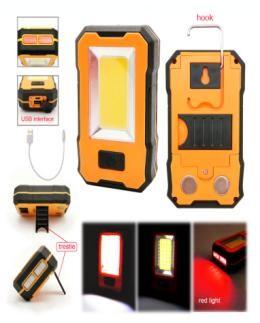 China 11.5x7x3.7cm LED Work Lamp Rechargeable LED Work Light COB LED Portable Work Light for sale