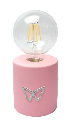 China Lámpara de incandescencia LED de forma mariposa Resina de base rosa 3AAA 620g 8.4*8.4*18cm en venta
