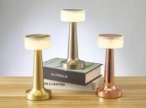 China 3.7v 1200ma Rechargeable Barbell Shaped Table Lamp ABS PS Metal 3000 - 6000k 30lm for sale