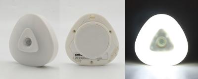 Κίνα Φως αισθητήρα ντουλάπις 8x8x1.7cm ABS + PS 46g 10pcs SMD2835 90 Lumens3AAA δεν περιλαμβάνεται προς πώληση