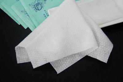 China Hygiene 50gsm Spunlace Nonwoven Dry Wipe Fabric for sale