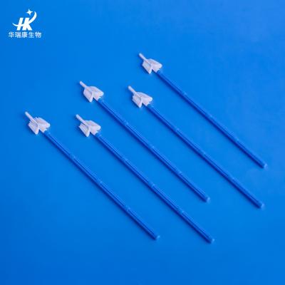 China Medical Steril Cells sampling swab stick Disposable Sterile Test Swab Biopsy Cervical Brush for sale