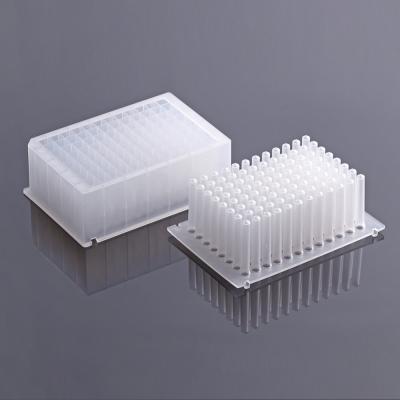 China ISO13485  Deep Well Plates , 1.6ml 2.2ml 4.6ml Well Microtiter Plate for sale