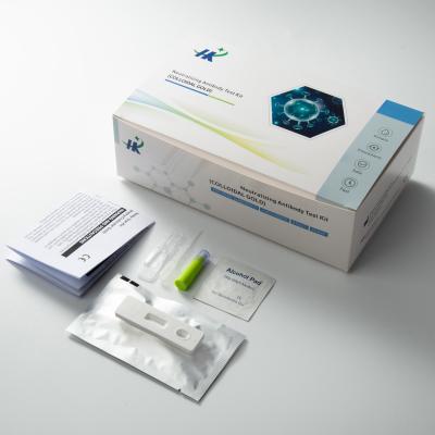 Chine 15 minutes Covid 19 kits d'essai, or colloïdal de kit d'essai d'antigène de plasma à vendre