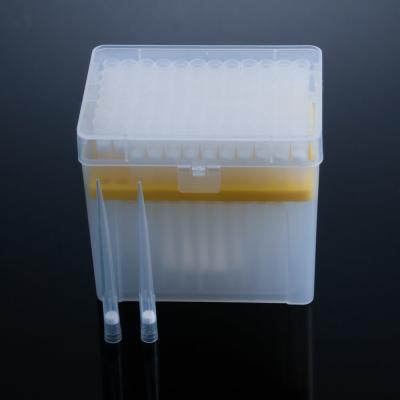 China 1000ul Filter Pipette Tips , Rnase Free Pipette Tips Medical grade PP Material for sale
