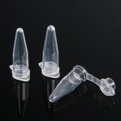 China 0.2 Ml PCR Reaction Tube With Flat Lid Micro Centrifuge clean PP material for sale