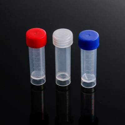 China max RCF 17000g Cryovial Tube , Cryogenic Vials 5ml with screw cap for sale