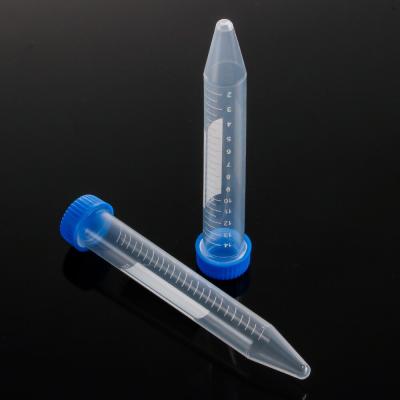 China High transparency Plastic Centrifuge Tubes , 15 Ml Polypropylene Conical Tube for sale