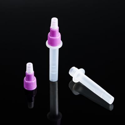 China 3ml Plastic Extraction Tube For Rapid And Efficient Detection for sale