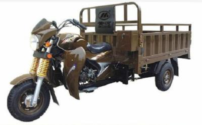 China Shaft Drive Motorized 3 Wheel Cargo Motorcycle with Steel Frame and Car Axle for sale
