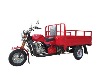China Red Air Cooling 150CC Cargo Tricycle Larger Torque And Power 60 Km/H Max Speed for sale