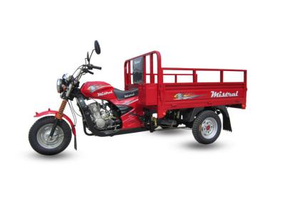 Chine rouge automatique de boîte de cargaison du tricycle 1.8*1.25m de moteur de cargaison de chargeur de la cargaison 150cc à vendre