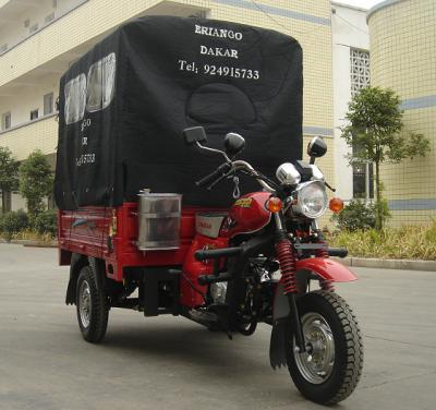 China Cargo Chinese 3 Wheel Motorcycle 150CC Motorized with Carriage Cover for sale