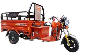 China Adult cargo electric tricycle Three Wheel Motorcycle Chinese 3 Wheeler Orange for sale