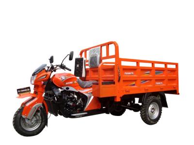 China 4 Stroke Three Wheel Cargo Motorcycle / 200CC Cargo Tricycle RWD Drive for sale
