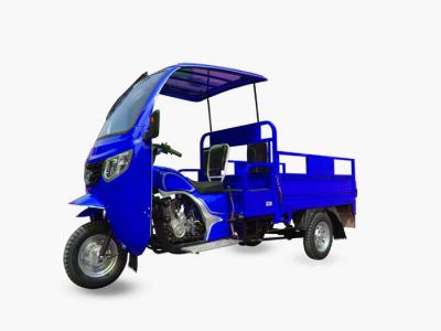 Chine moteur simple de cylindre de course du rouleur 4 du Chinois 3 de Van de livraison de tricycle de la cargaison 200CC à vendre
