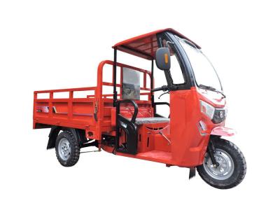 China 150CC Three Wheel Cargo Motorcycle / Electric Passenger Tricycle With Roof for sale