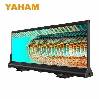 China P5 Taxi Roof LED Display Full Color 4G Wifi Outdoor Waterproof Moving Advertising à venda