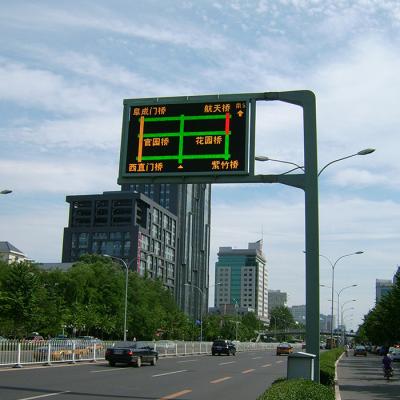 Chine L'autoroute de sécurité routière VMS signe 12 - 24v/220v EN12966 LED VMS Sign à vendre