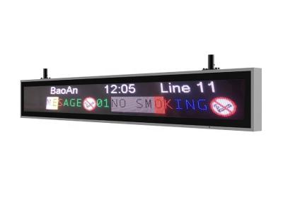 China P6 P8 P10 LED Matrix Message Display For Bus Metro Subway Station for sale