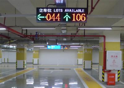 China 7000nit VMS Parking Guidance Long Lifespan Vehicle Counting System for sale