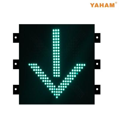 China DIP LED Red Cross Green Arrow Sign Stop Go Roadway Indicator Signal for sale