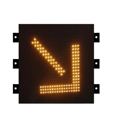 China 5mm Chips DIP LED Lane Control Signs Stop Go Traffic Signal Board for sale